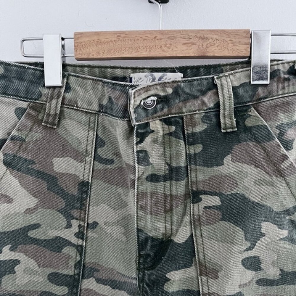 Free People Camo Crop Pants size 26 - Picture 4 of 11